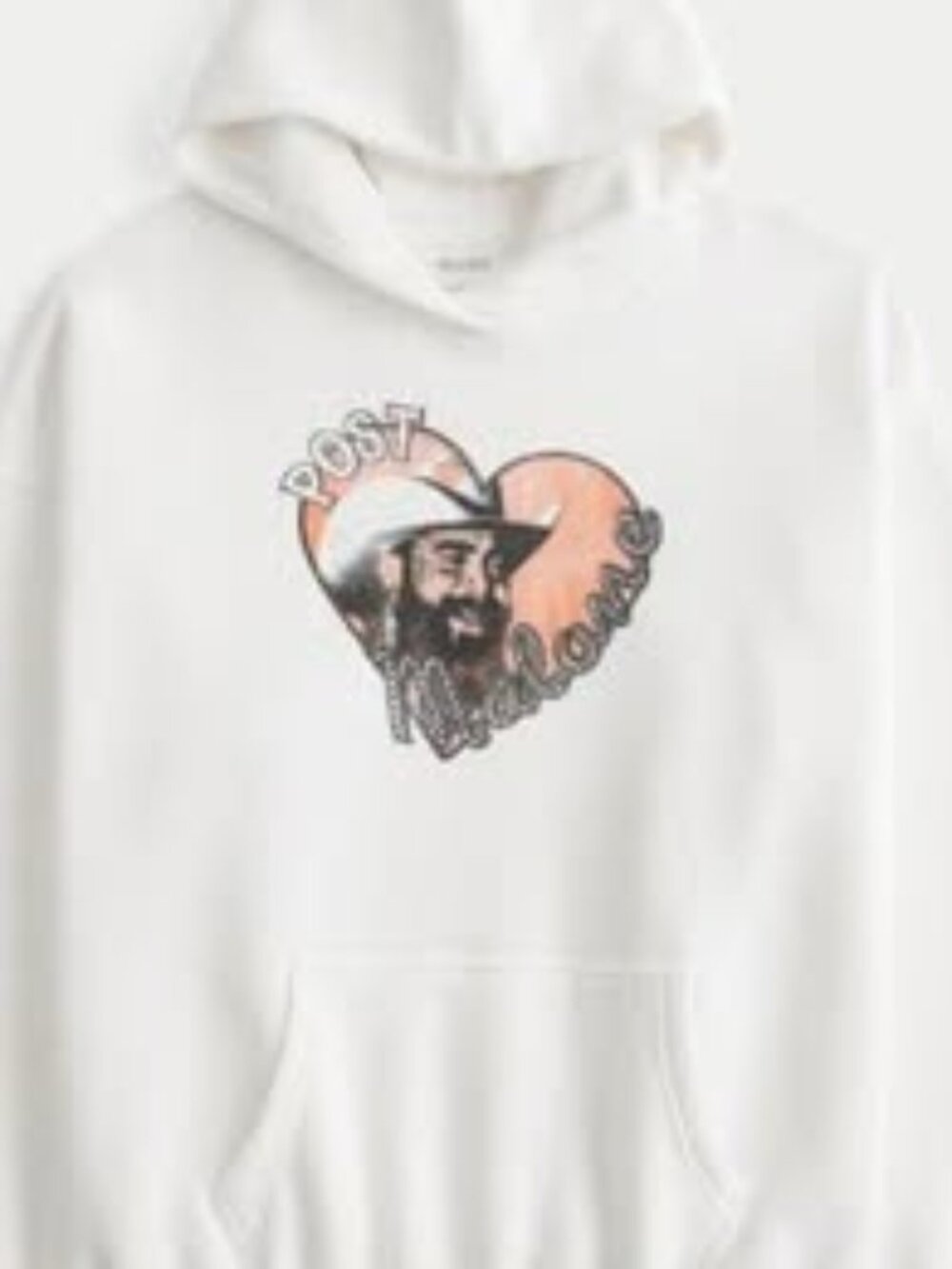 NWT: Hollister Feel Good Oversized Post Malone Graphic Hoodie XL